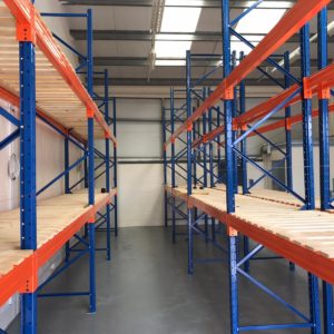 Shelving racking